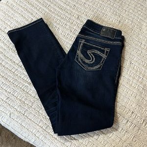 Silver Jeans Suki Mid Straight W29/L32